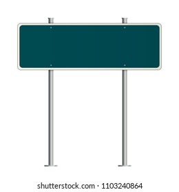 Billboard city Banner Stand on isolated clean background. Design template blank big board city display template for designers. Vector illustration EPS 10. Advertising promotional presentation