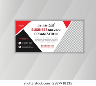 Billboard design, banner for outdoor advertising, stand for photo and text, modern geometric style.