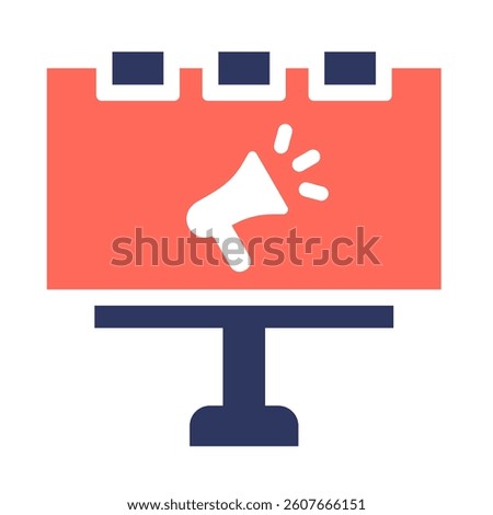 Billboard Icon Element for Design