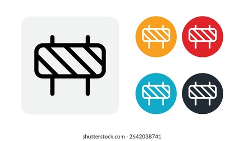 Billboard icon illustration isolated vector sign symbol