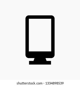 billboard icon vector