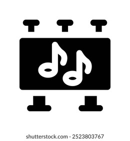 ícone de painel. ícone de glifos vetoriais para o design de seu site, celular, apresentação e logotipo.