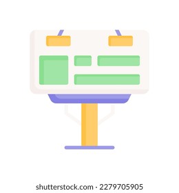 icono de cartelera para el diseño de su sitio web, logotipo, aplicación, interfaz de usuario.