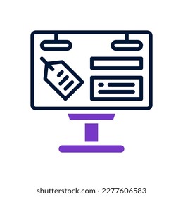 billboard icon for your website, mobile, presentation, and logo design.