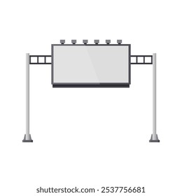 Outdoor ilustrado em vetor sobre fundo