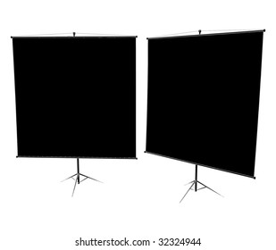 Billboard Indoor Advertising Construction Vector 20