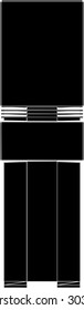 Billboard Outdoor Advertising Construction Vector 04