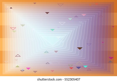 billboard over impartial geometry vector background, speculative order with adornment