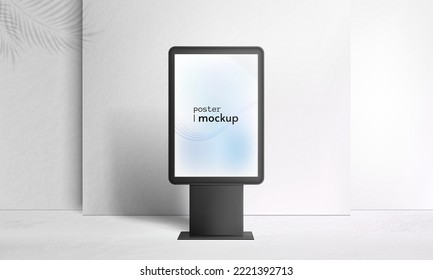 Billboard Poster Mockup On Modern Background