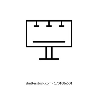 Icono de línea premium de cartón. Pictograma sencillo de alta calidad. Iconos modernos de estilo de esquema. Dibujo vectorial de trazo en un fondo blanco. 