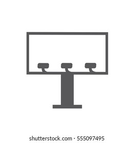Billboard or Scoreboard with Lights at an Angle
