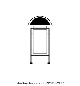billboard standing in a street icon. Element of advertising billboard icon. Premium quality graphic design icon. Signs and symbols collection icon for websites, web design