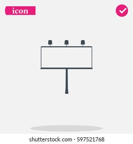 Billboard symbol icon.