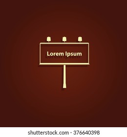 Billboard template.
