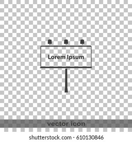 Billboard template.