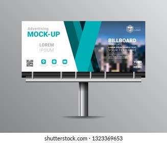 
Billboard Template Designs for Outdoor Advertising. Leaflet advertising, Vinyl banner, Brochure and Poster design, Empty copy space, Flat style vector illustration artwork design.