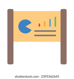 Billboard Vector Flat Icon For Personal And Commercial Use.
