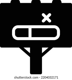 ilustración del vector en un fondo transparente. Símbolos de calidad superior. Iconos vectoriales de glifos para diseño de conceptos y gráficos. 
