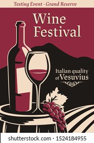 Billboard For Wine Events In Italy