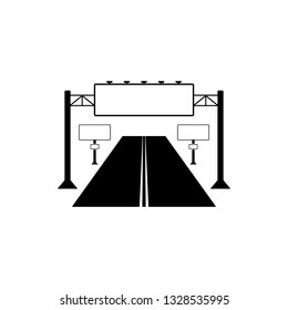 billboards on the road icon. Element of advertising billboard icon. Premium quality graphic design icon. Signs and symbols collection icon for websites, web design