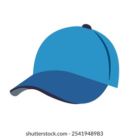 Billed caps vector illustration. Simple billed cap icon emoji design.