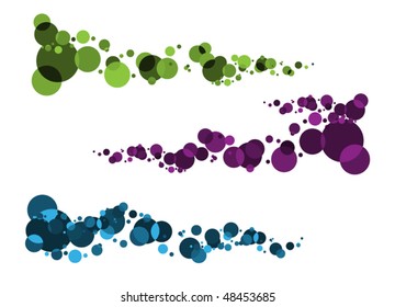 billet for design, background glare from the light