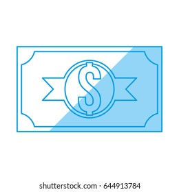 Billet money symbol