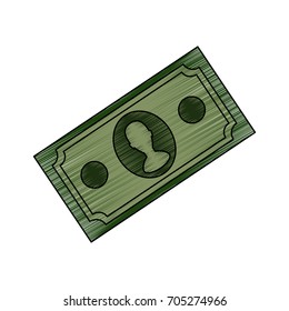 Billet money symbol