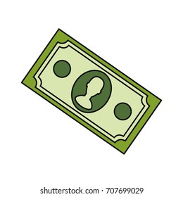 Billet money symbol