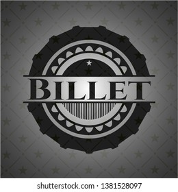 Billet retro style black emblem