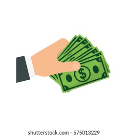 Billets of money icon vector illustration graphic design