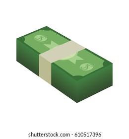 Billets of money vector illustration graphic design