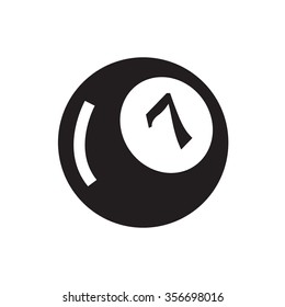 billiard ball eight icon
