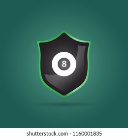 billiard ball icon