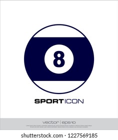 billiard ball icon