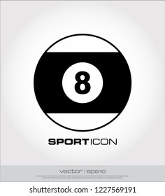 billiard ball icon