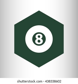 billiard ball icon