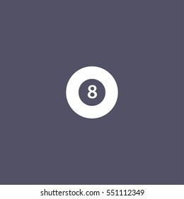 billiard ball icon