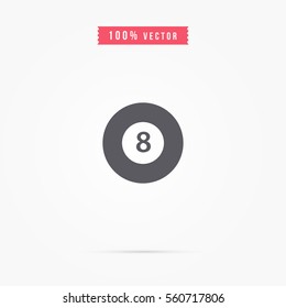 billiard ball icon