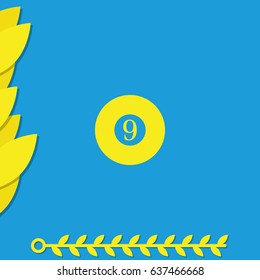 Billiard ball icon.