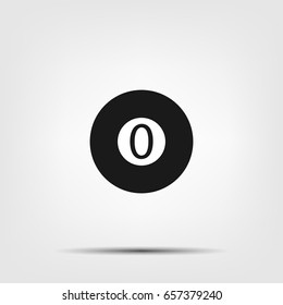 billiard ball icon