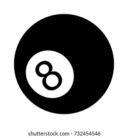 billiard ball icon