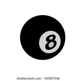 billiard balls number 8