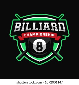 617 Vintage billiards emblem Images, Stock Photos & Vectors | Shutterstock