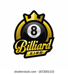 Billiard Championship Sport Logo Design