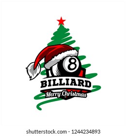  Billiard Christmas Tree Logo v0l. 02