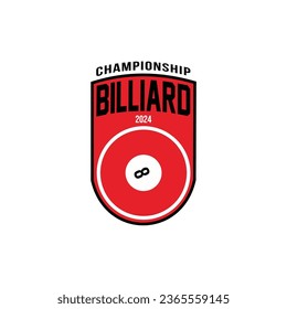 Billiard club Logo Template Design