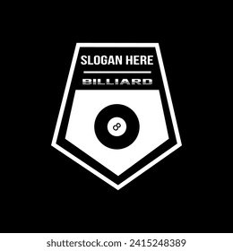 Billiard club Logo Template Design