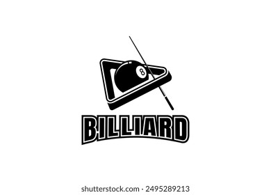 Billiard club Logo Template Design