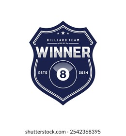 Billiard club Logo Template Design